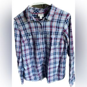 St. John's Bay women's light flannel